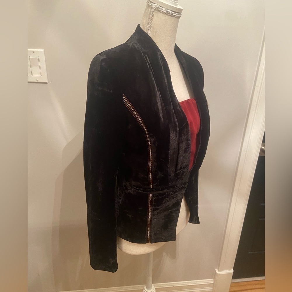 WYLDR velvet look blazer - Picture 7 of 11
